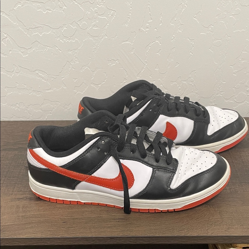 Nike Black, White, and Red Shoes